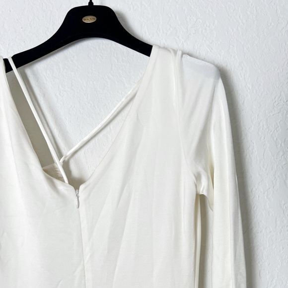 ET OCHS Bella ruched satin-jersey midi dress - Picture 11 of 12